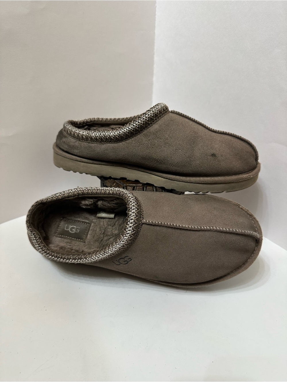 UGG Men's Tasman Slippers Dark Grey Size 10 Model 5950